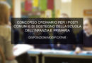 Concorso ordinario per i posti comuni e di sostegno